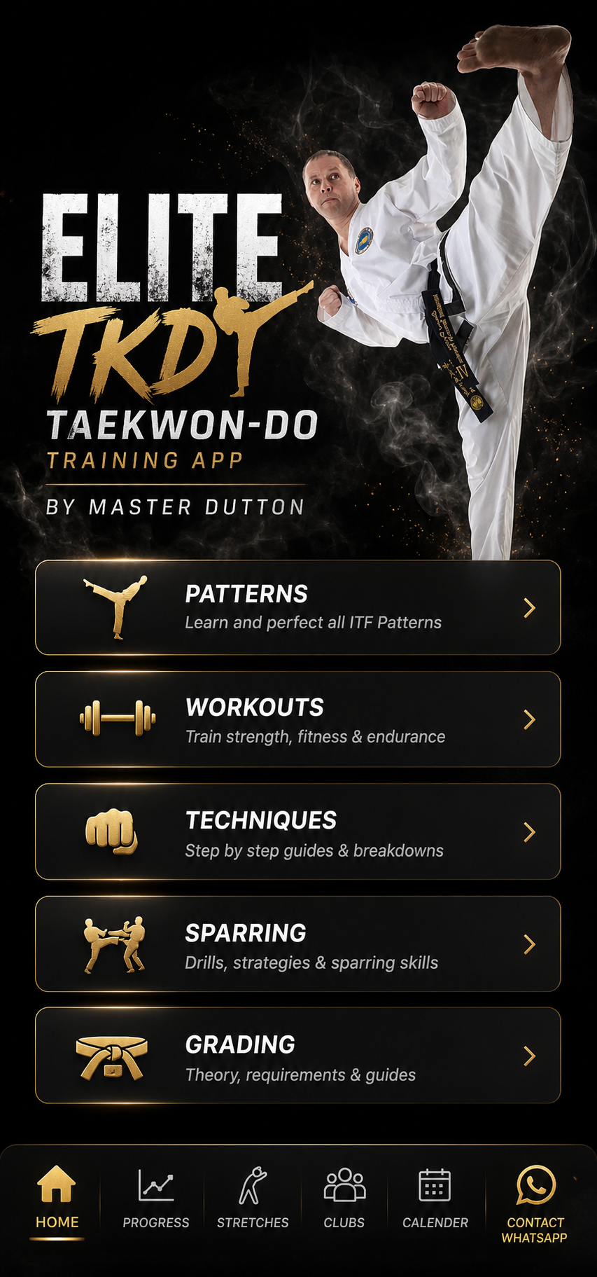 TKD App patterns library